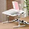 Lift Foldable Laptop Table For Bed Stand Lap Lazy Learning Desk Student Computer Desk For Working Read With Radiator Drawer 3