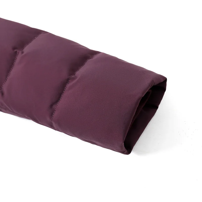 Real Fox Fur Collar White Duck Down Down Jacket for Women 2021 New Winter Clothing Middle-aged and Elderly Large Hooded Yrf Coat