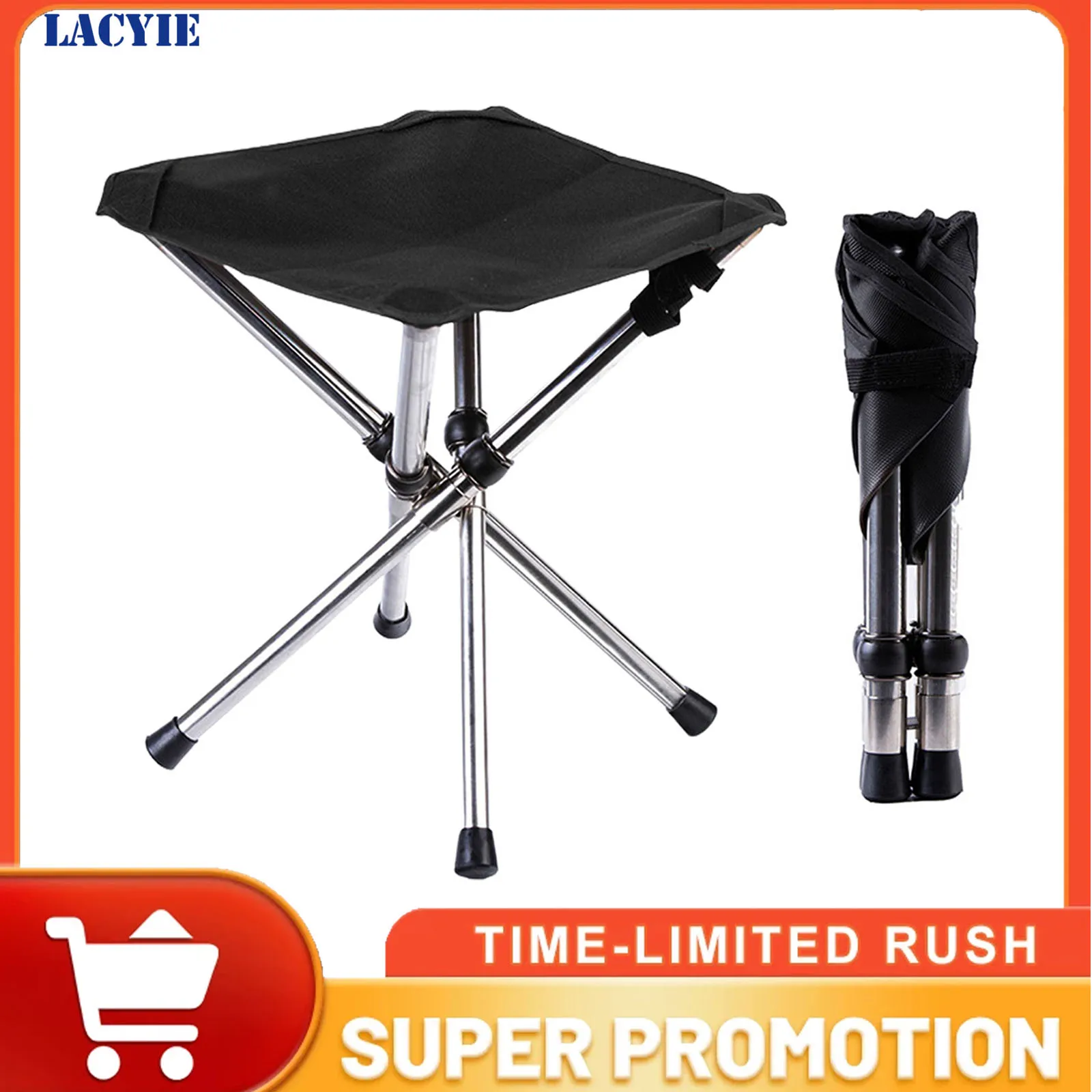 Portable Camping Stool Practical Camping Tripod Stools Tourist Stools