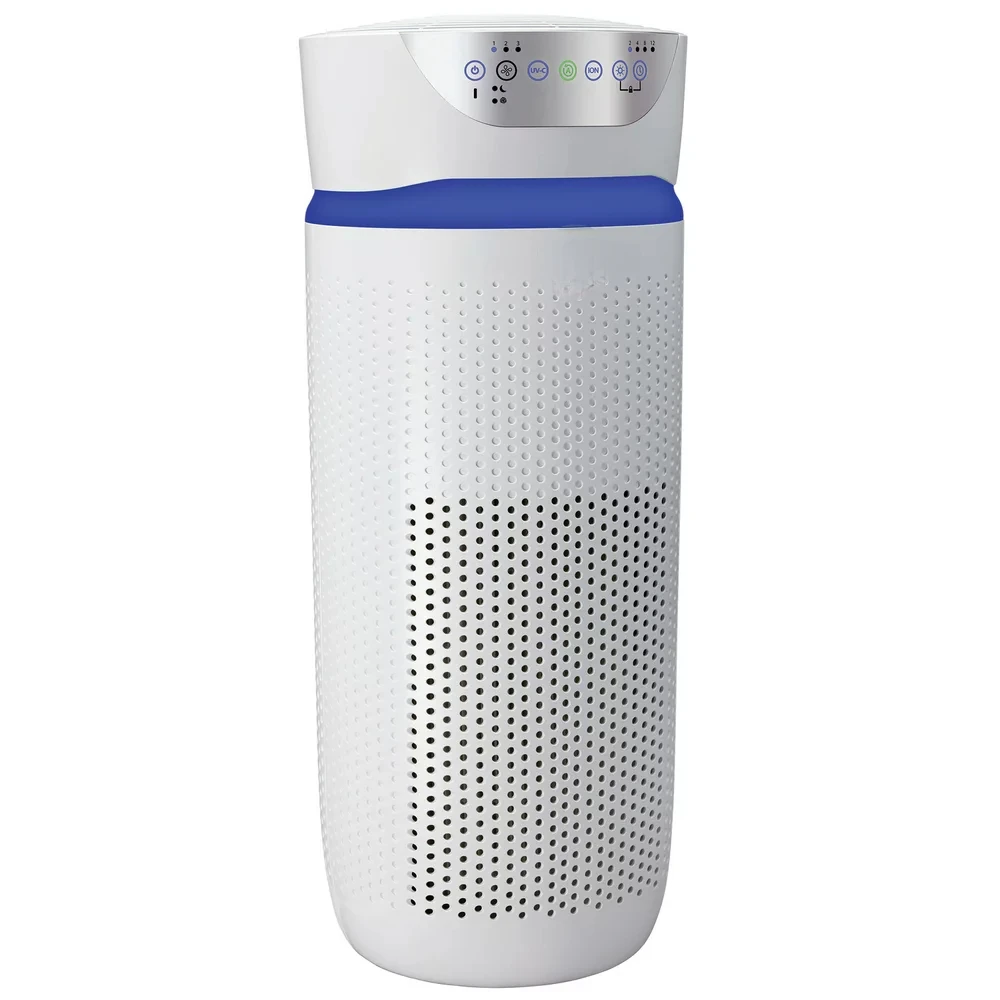 

Air Purifier , HEPA Air Purifier, UV-C 5-in-1 Extra-Large Room Air Purifier for Viruses, Bacteria, Allergens, Dust, Germs, (Whit