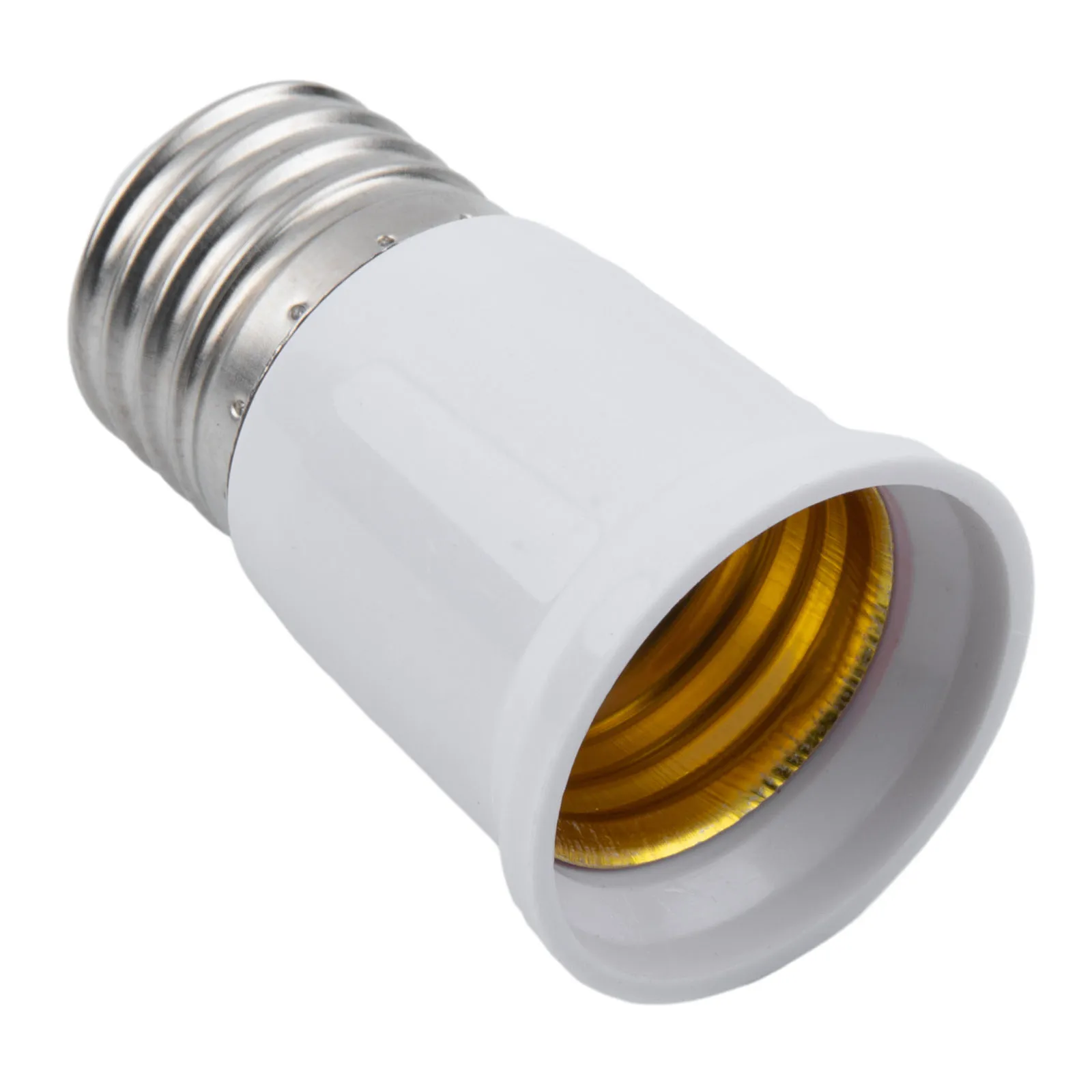 E27 To E27 Extend Socket Base 3cm 1.2 Inch Adapter Extension Base Lamp Holder Converter Light Bulb Socket Extender Brand New
