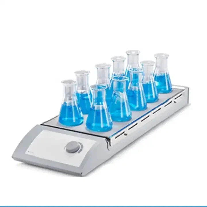 

IKEME 10-Channel Classic Hotplate Magnetic Stirrer Laboratory Multi Position Hotplate Magnetic Stirrer Stainless Steel Plate