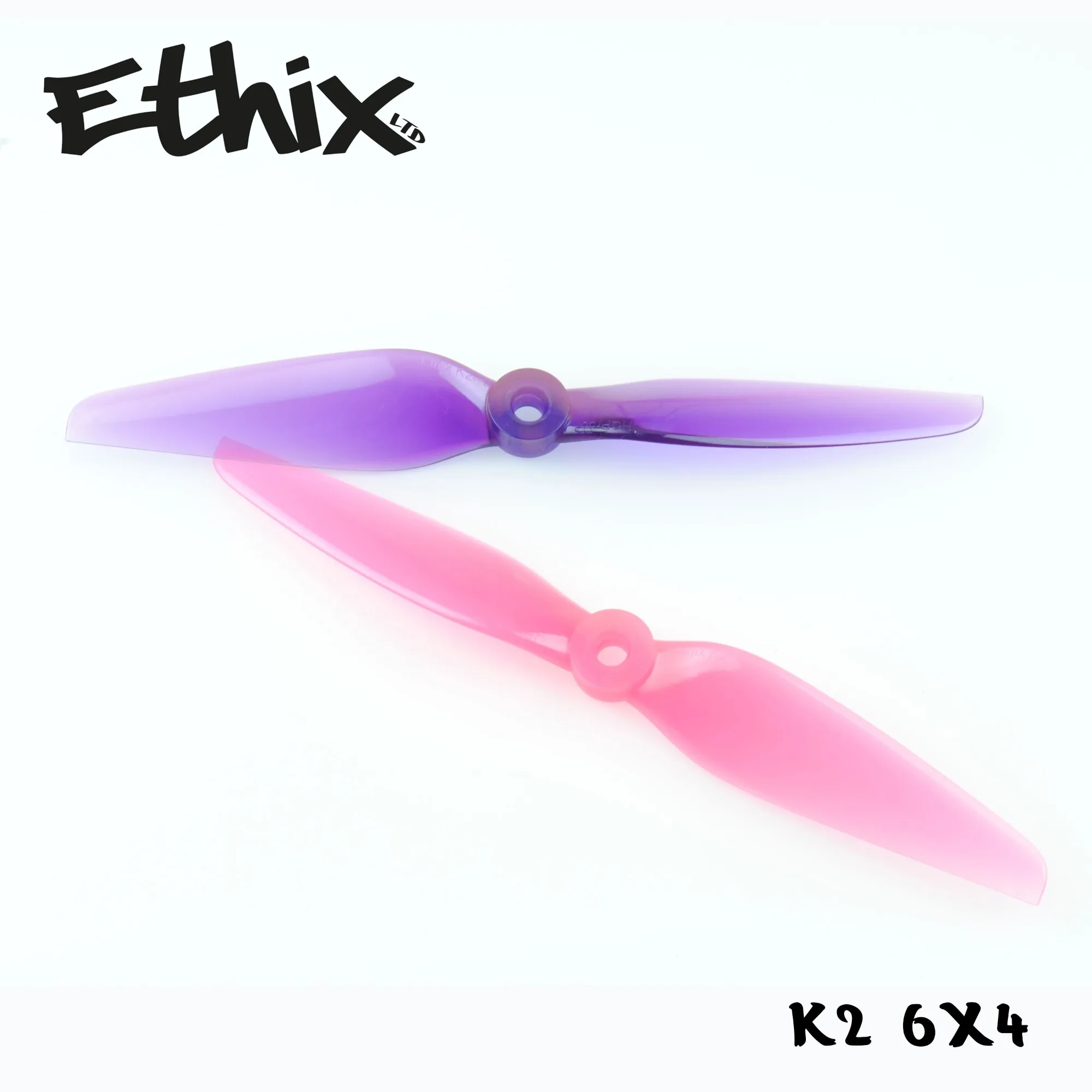 

6Pairs(6CW+6CCW) HQPROP Ethix K2 Bubble Gum 6X4 6040 2-Blade Propeller for FPV Freestyle 6inch Long Range LR6 Drones DIY Parts