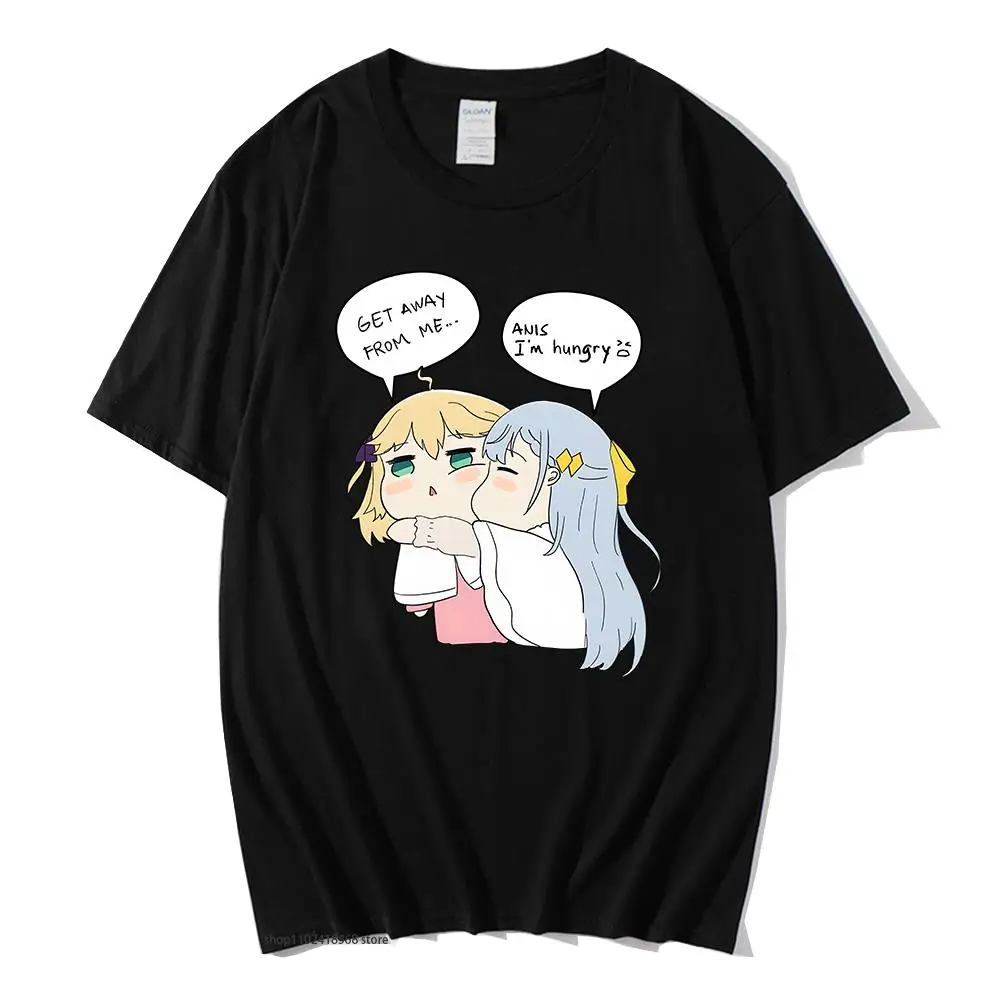 

Anime The Magical Revolution of The Reincarnated Princess and The Genius Young Lady T-Shirts Tenten Kakumei Clothes 100% Cotton