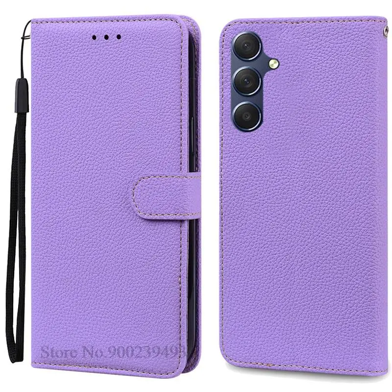 Leather Wallet Phone Case - Durable TPU Protective Cover