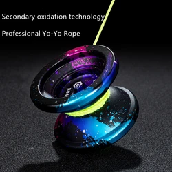 Yo Yo magique en métal, alliage professionnel, Anti chute, résistant à l'usure, boule de jeu fantaisie, roi du sommeil, jouet classique pour enfants, cadeau 