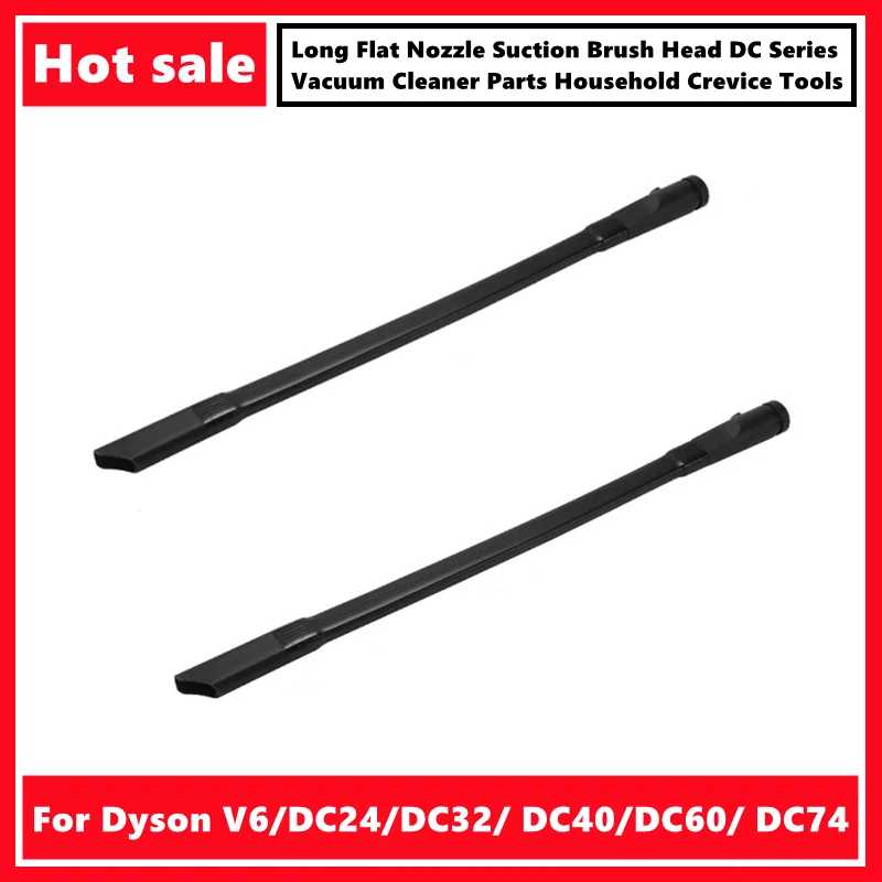 Testa Della Spazzola Di Aspirazione Dell'Ugello Piatto Lungo Per Dyson V6 Dc24 Dc32 Dc40 Dc60 Dc74 Serie Dc Parti Dell'Aspirapolvere Strumenti Per Fes