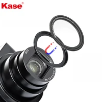 Kase Wolverine Magnetic Black Mist 1/4 Diffusion Filter with Adapter for Sony ZV-1 RX100 VII VI V III II/ Canon G7 X Mark II 1