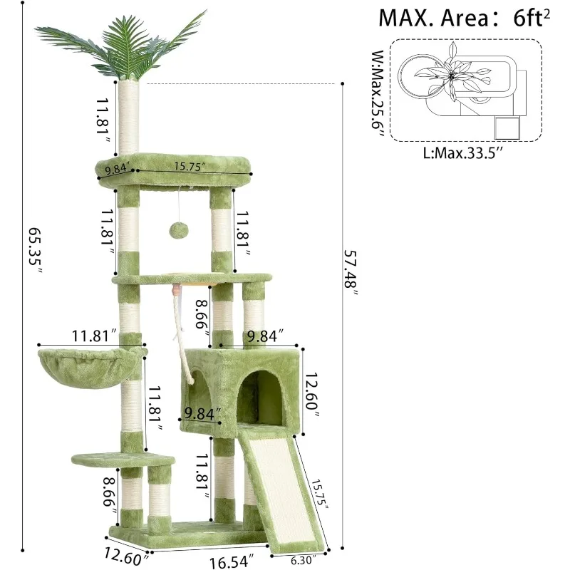 Multi-Level Indoor Cat Tree 4