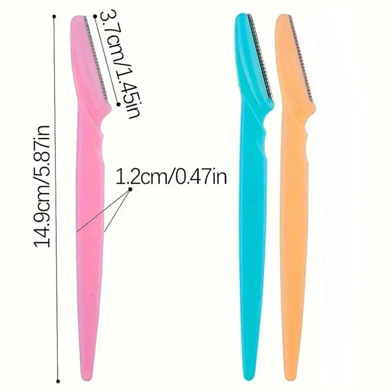 Eyebrow Razors Kit 5/10/30/40/66pcs Facial Eye Brow Trimmer Multifunction Hair Removal Tool Container Safety Beauty eyebrow trimmer set eyebrow trimmer eyebrow razor set eyebrow razor facial hair remover