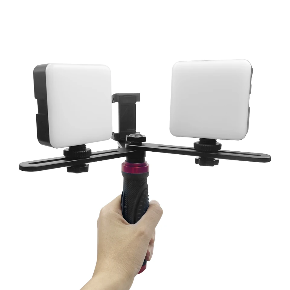 Luz Dental MK-19W Para Fotos Y Videos Con Smartphone - Incluye Polarización, Ajustable, Ideal Para Dentistas
