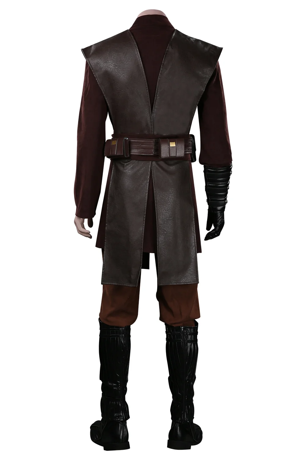 Anakin Skywalker Cosplay Anime Costume Coat Pants Outfits Fantasia Men Boys Halloween Carnival Party Roleplay Disguise Suit