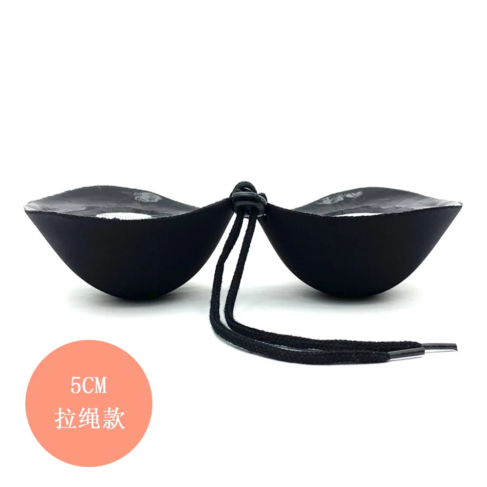 Thickened Breast Patch 5CM Thick Invisible Bra Flat Silicone Breast Patch for Bride's Wedding Dress Breast Patch