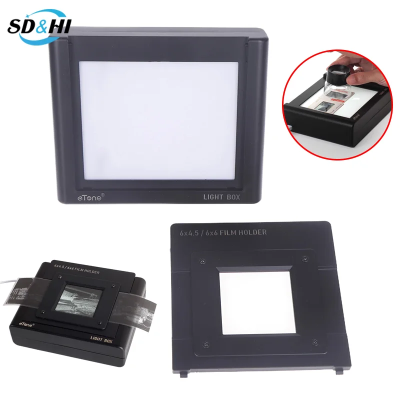 ETone Negative Film Scanner 35mm 135 Film Scanning Photography Accessories Camera 120 4x5 Viewer Digitize Copying Converter