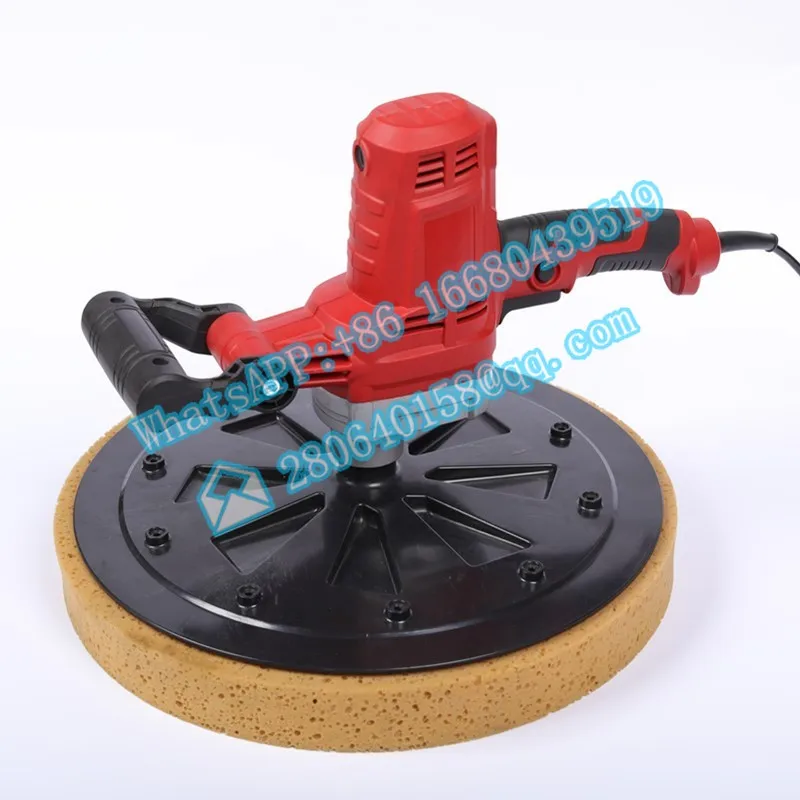 Portable Cement Smoothing Hand Wet Plaster Finishing Wall Polisher Machine