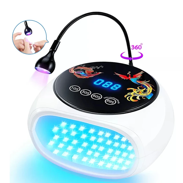 LED Lamp For Nails UV Nail Drying Light For Gel Nail Smart Nail