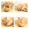 Interactive Sisal Cat Scratching Ball Toy For Kitten Teeth Cleaning Anti Bite 10CM Super Big Cat Ball Sounding Toy Pet Supplies 4