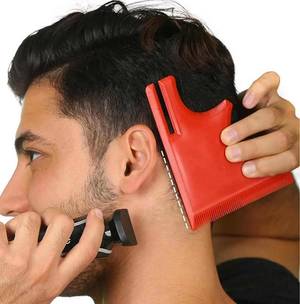 

Лидер продаж многоизогнутый трафарет инструмент для стрижки волос инструменты для стрижки волос линейка для укладки волос Расческа для ук...