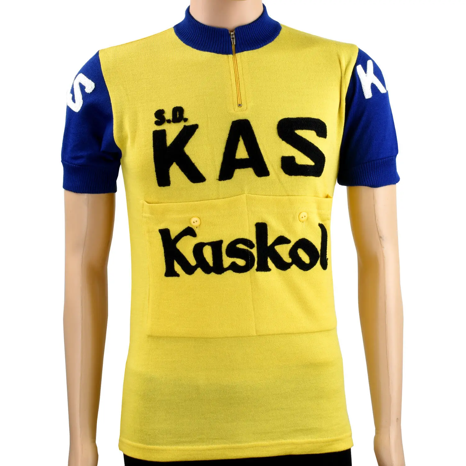 Вело-Джерси из мериносовой шерсти Kas-Kaskol-VV Classics Retro
