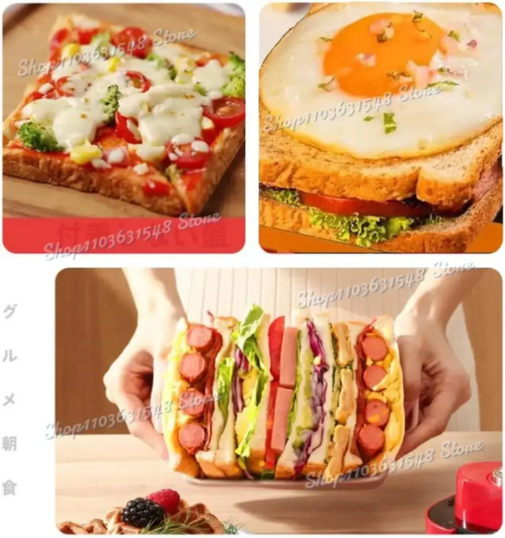 New Microwave Toastie Sandwich Maker, Microwave Toaster, Toastie Maker with Adjustable Silicone Straps, No Electricity, Wireless