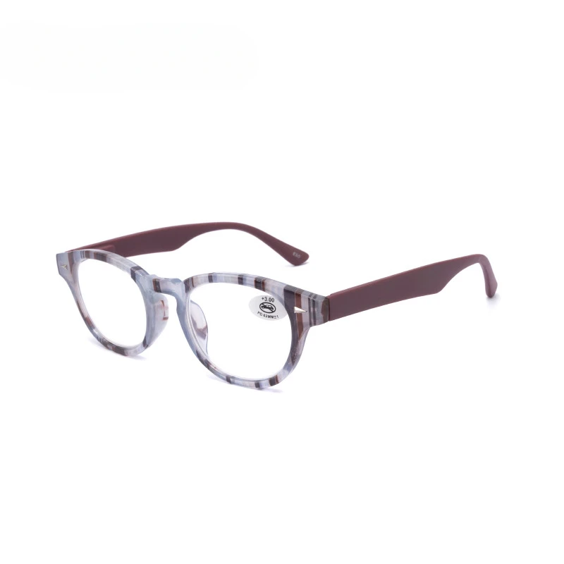 

Plastic Presbyopia Glasses Neutral Small Frame Reading Glasses Full Frame Comfortable Resin Glasses 1.0 To 3.5