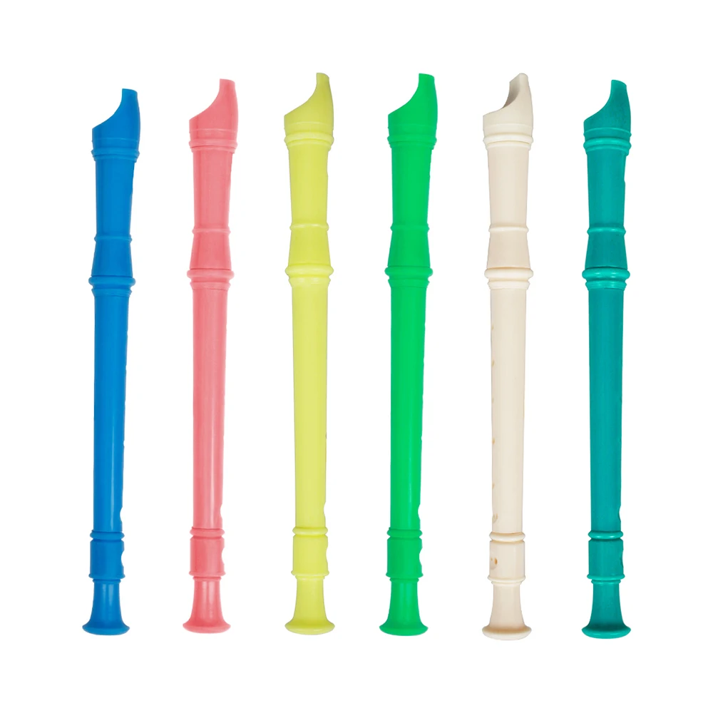 Description Picture 4 of item8 Hole Clarinet Long Flute J32 ABS Vertical Flute Musical Instrument Music Education with Cleaning Stick for Children Beginner