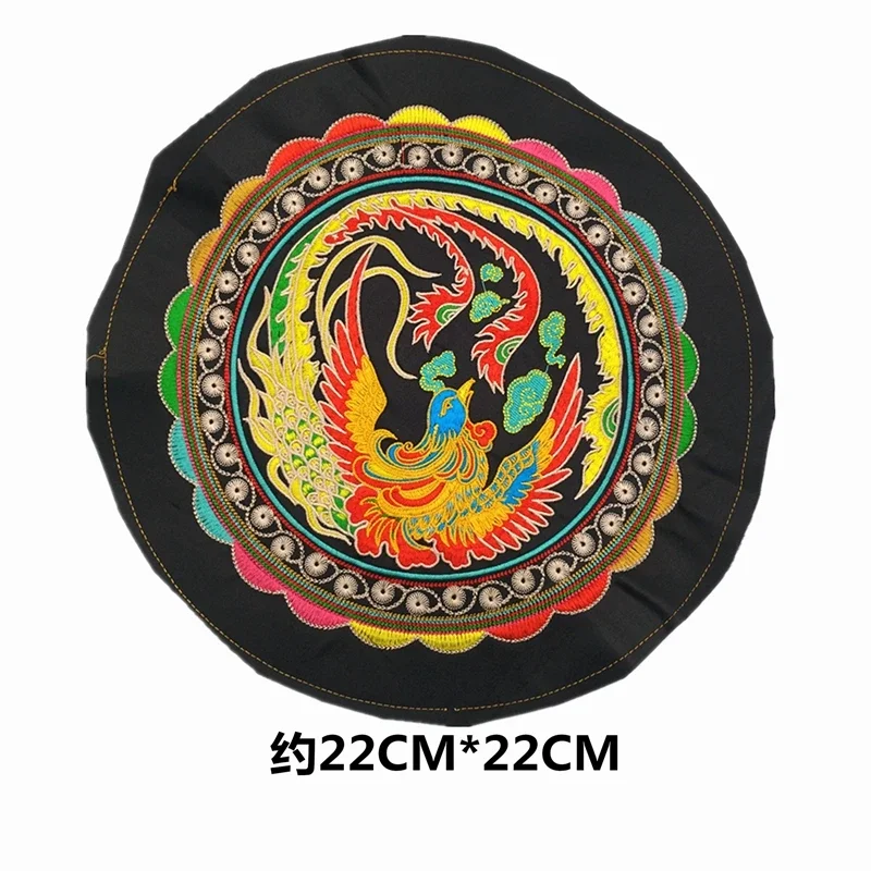 Toppa Ricamata Con Motivo Floreale, Da Cucire O Applicare Con