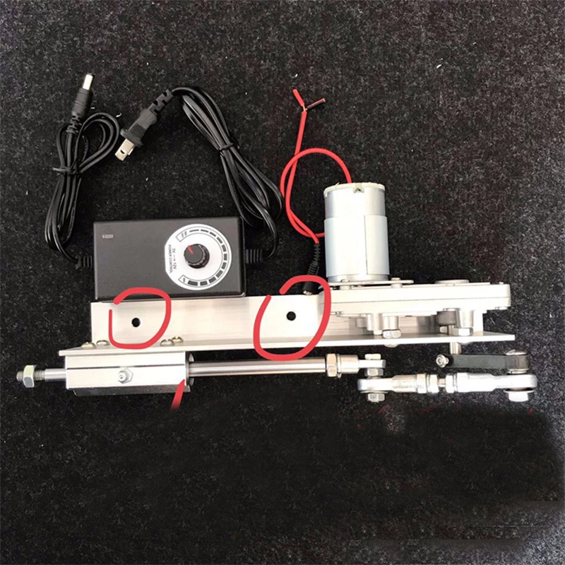 Attuatore Lineare 12V Regolabile - Corsa 3-15cm Per Progetti Fai Da Te