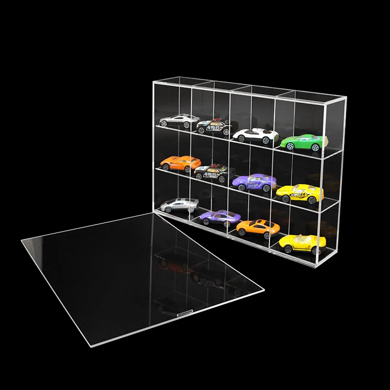 Acrylic Jewelry Tray Showcase Display Organizer Holder Dividers for Stud Drop Earring,Watch,Bead,Trinket Storage Box Dish Drawer 3