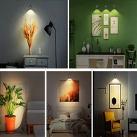 Led Wall Lamp Touch Control Remote 360 Rotatable USB Recharge Wireless Portable Night Light For Bedroom Reading Lamp 2