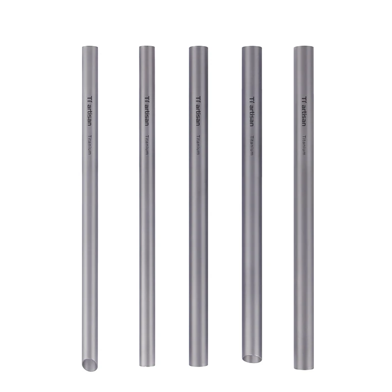 

Tiartisan Titanium Straws Drinkware Outdoor Camping Tableware Accessories Party Drinking Straw