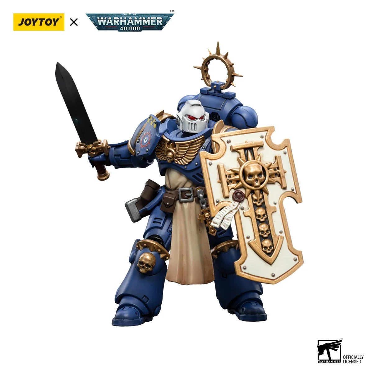 JoyToy-ウォーハンマーアクションフィギュア、40k、ulsamarine
