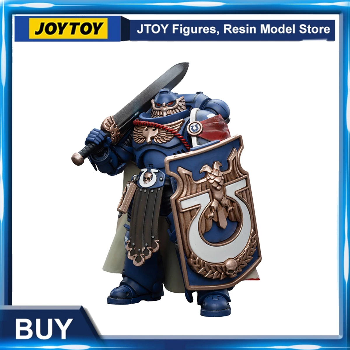 [Предзаказ] экшн-фигурки JOYTOY Warhammer 40K 1/18, новые ультрамарины, Outriders Victrix Guard Guilliman, аниме игрушки в подарок