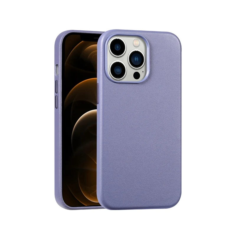 Clearance Sale: Leather Magsafe Case with Magnetic Wireless Charging