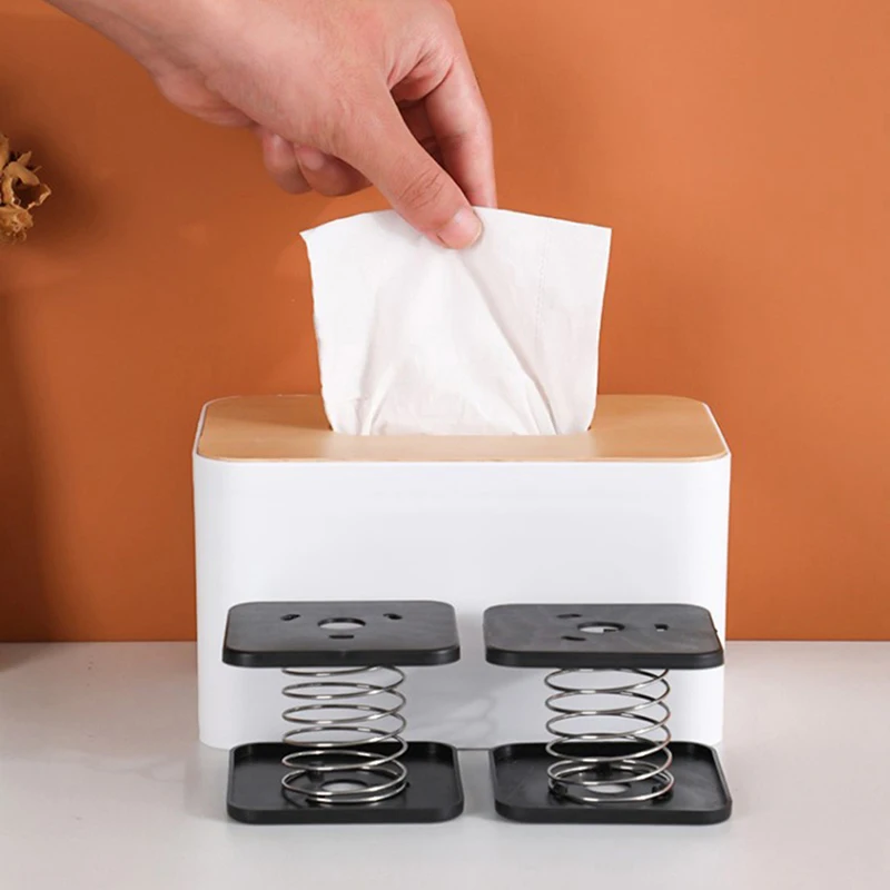 Tissue Box Paper Drawer Spring Holder Inside Tissue Box Bottom Spring Tray Paper Drawer Bottom Support