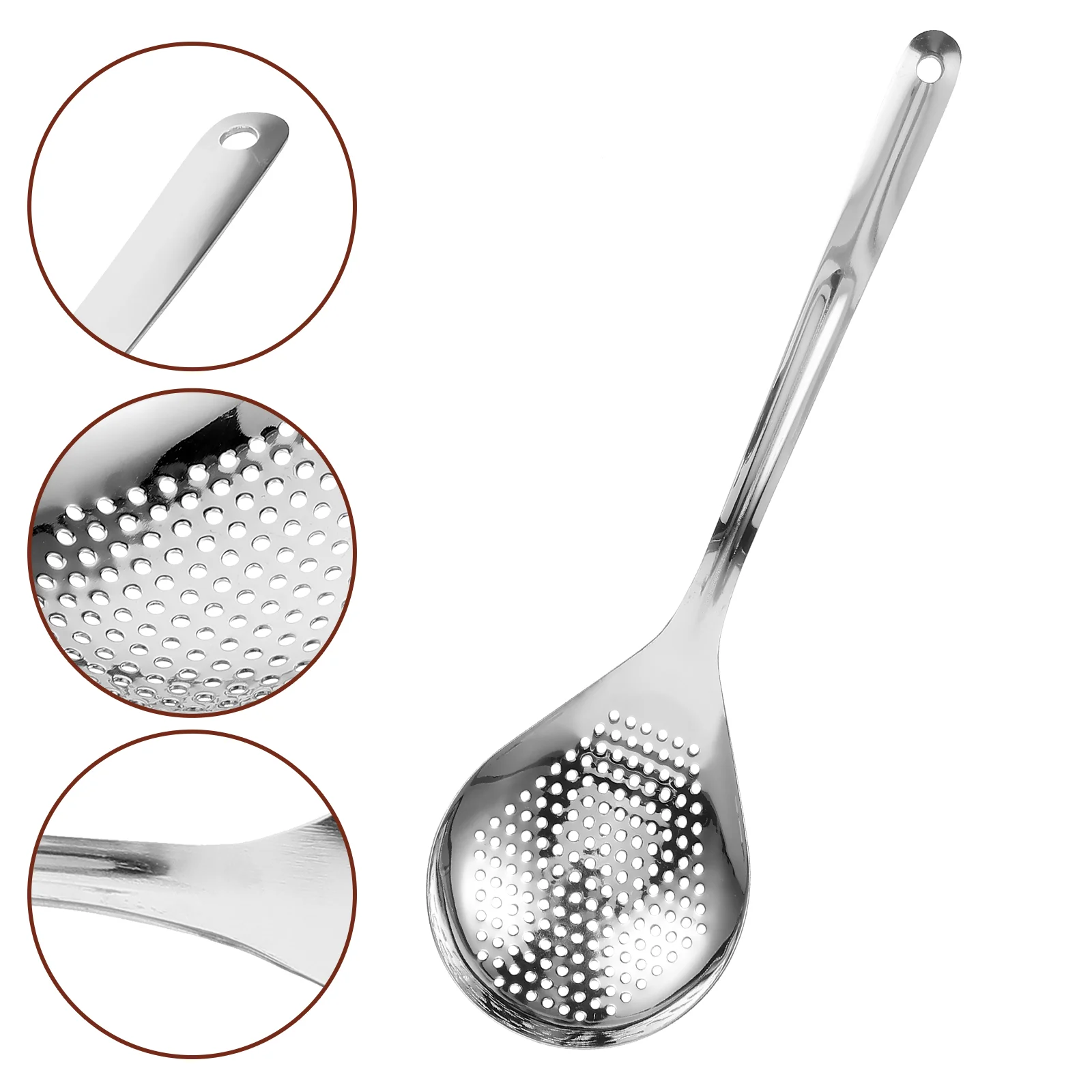 

Sichuan Stainless Steel Colander Filter Strainer Spoon Durable Spoons