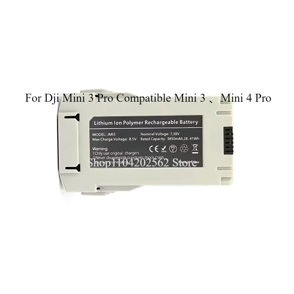 Batterie Rechargeable pour Drone DJI Mini 1/2/3/4 Pro - Haute Capacité