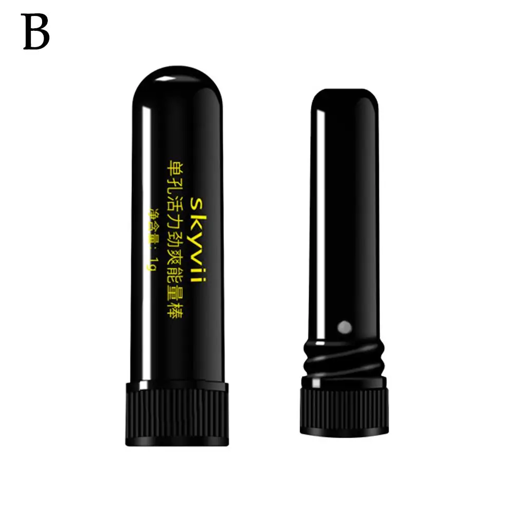 Mint Lemon Inhaler Nasal Stick Natural Herbal Aromatherapy Portable Care Oils Tubes Cooling Inhaler Breathe Stick Heal Z4C1