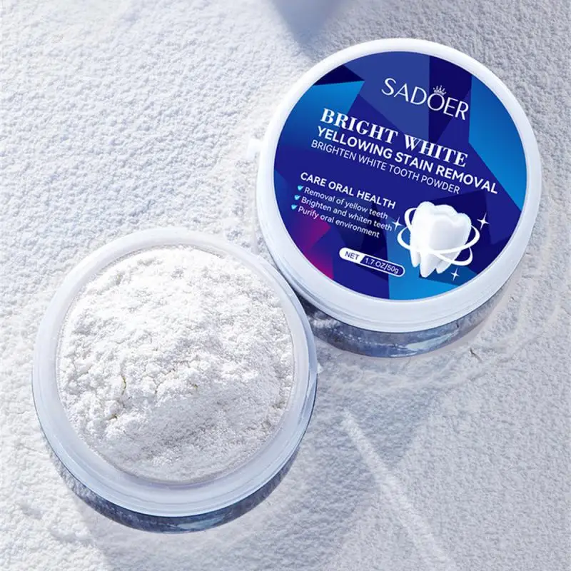 Teeth Whitening Powder tooth cleaning powder oral cavity bright white teeth mild non-irritating oral care 50g