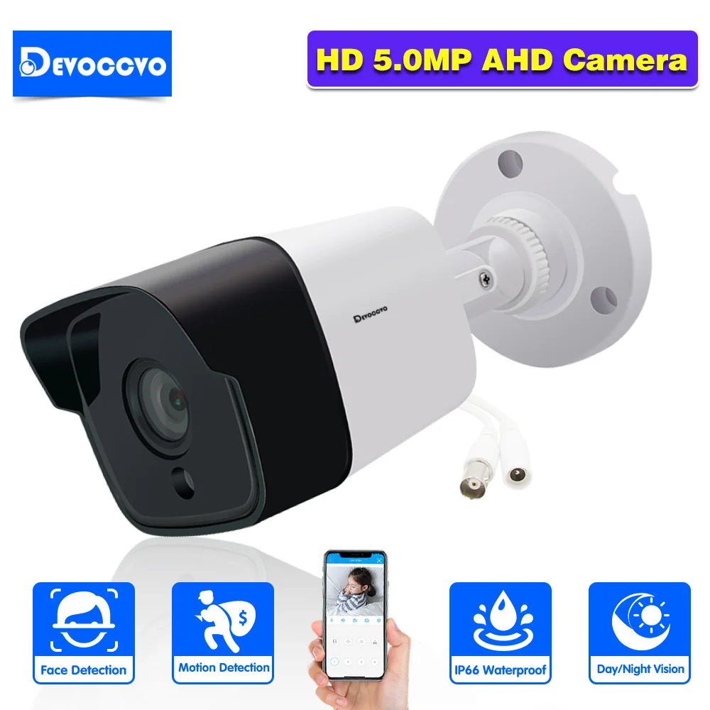 5MP HD 1080P Hybrid 6-in-1 TVI CVI AHD 5MP DVR CVBS CCTV Analog Camera Sensor Indoor Outdoor For Home CCTV DVR System XMEYE BNC mini hd cctv camera real 1200tvl cvbs in outdoor waterproof ir night vision analog color home monitoring security have bracket