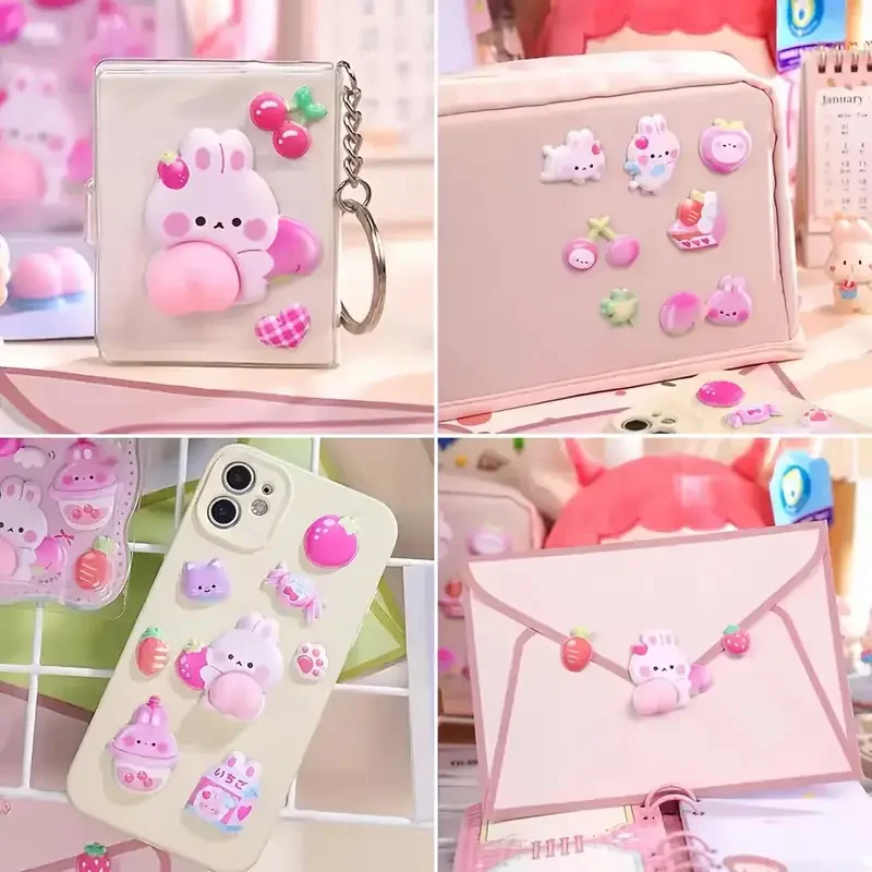 Cute Bunny Foam Stickers 6