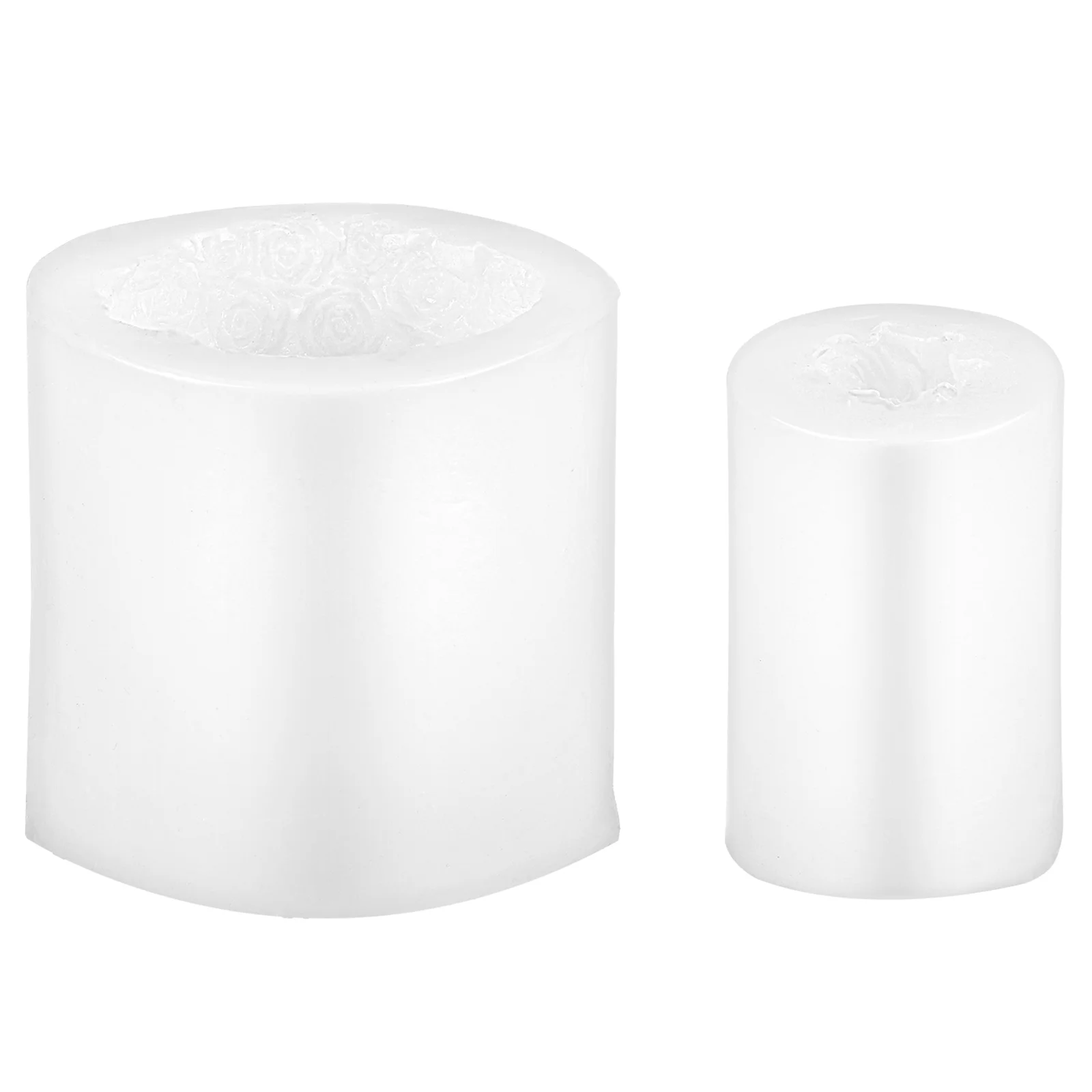 

2Pcs Rose Molds Fondant Chocolate Moulds Wedding Rose Molds Silicone Molds
