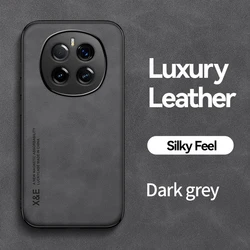 Custodia Protettiva Magnetica in Silicone Morbido e Pelle - Cover Posteriore