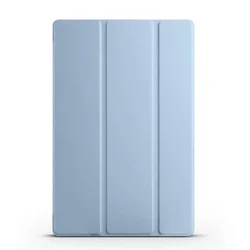 Premium Trifold PU Leather Soft Back Stand Tablet Case Cover for MatePad 11.5S 2026 (Sky blue)