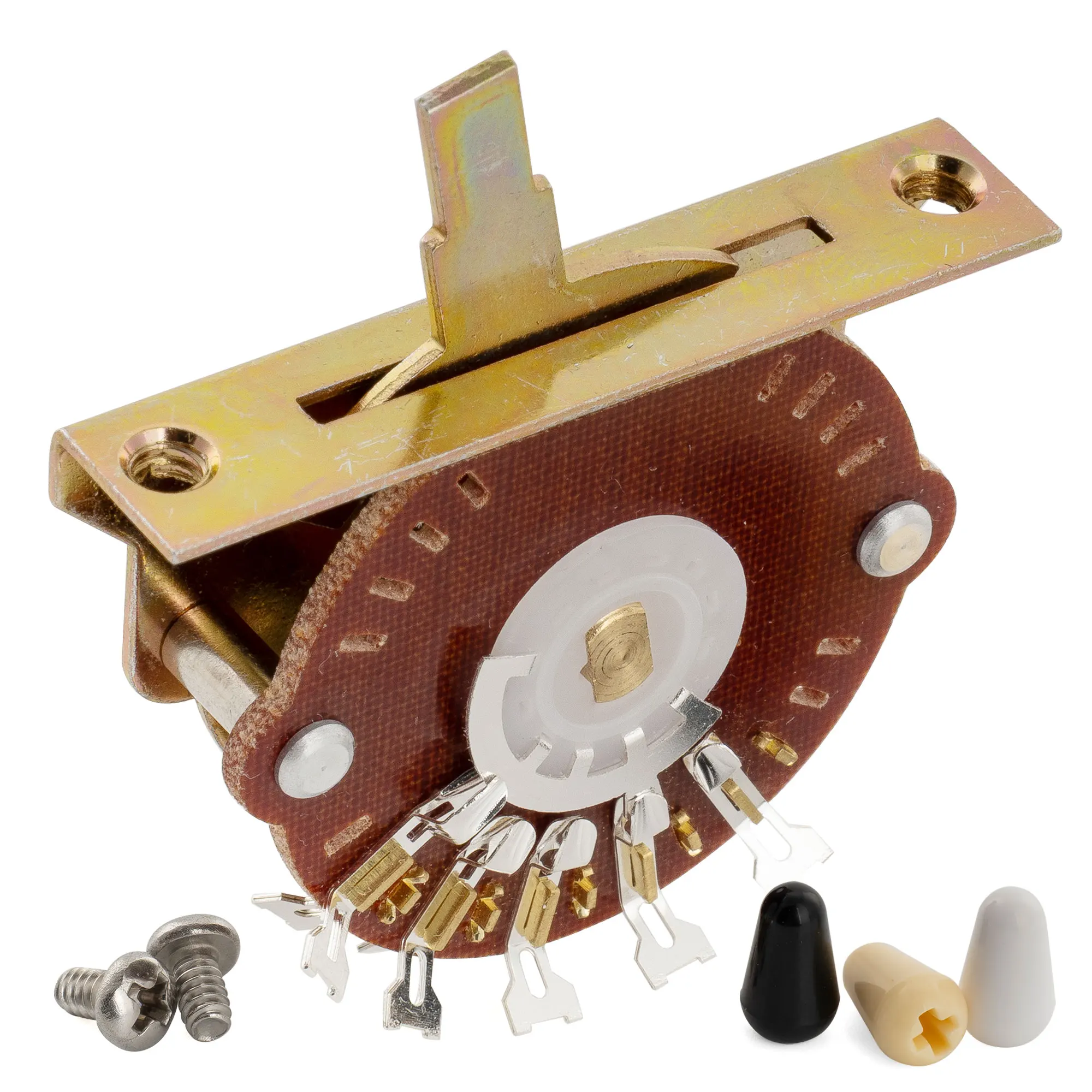 Musiclily Pro 3-Wege/4-Wege/5-Wege Tonabnehmer-Wahlschalter Hebel-Schalter für Tele-Style und ST-Style E-Gitarren – Detail 37