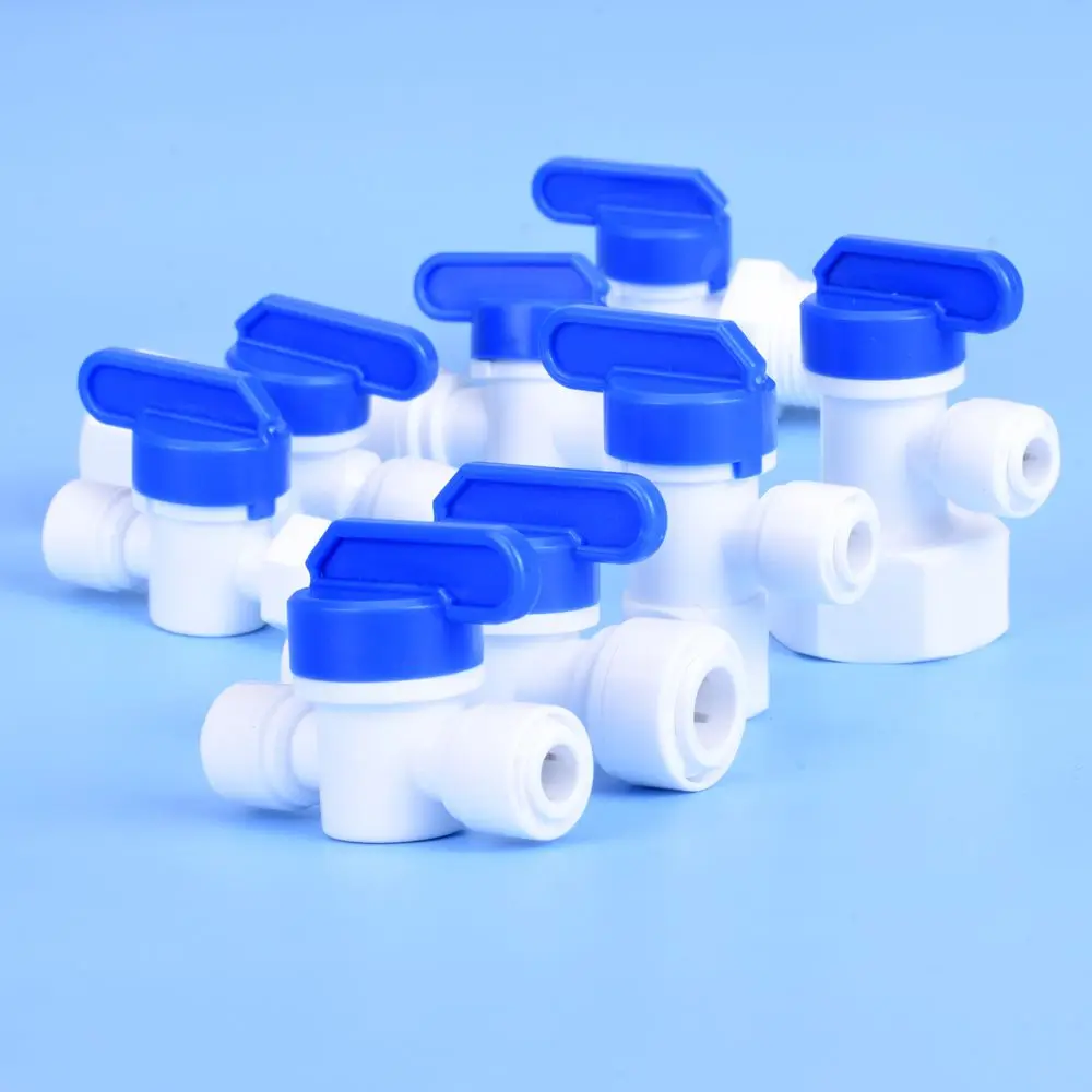 1/4 "3/8" 1/2 "Männlich-Innengewinde Kugelhahn RO Rückspülung Fitting Schalter Schnellkupplung Wasserfilter Umkehrosmose Teile – Detail 2