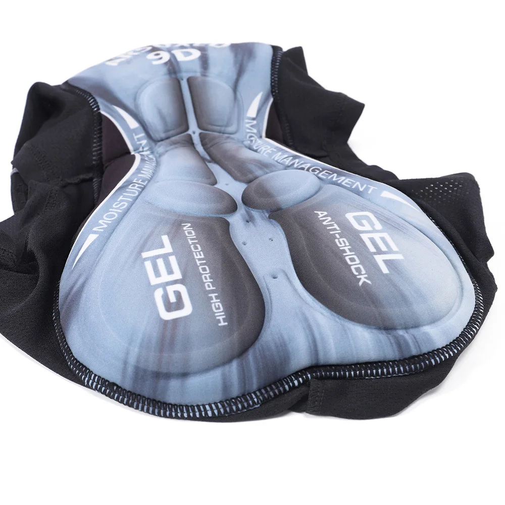 ARSUXEO Men's Cycling Shorts 5D Gel Padded MTB Bike Undershorts for Men Cycle Liner U06 Black S, Blue ARSUXEO Men's Cycling Shorts 5D Gel Padded MTB Bike Undershorts for Men Cycle Liner U06 Black S, Blue