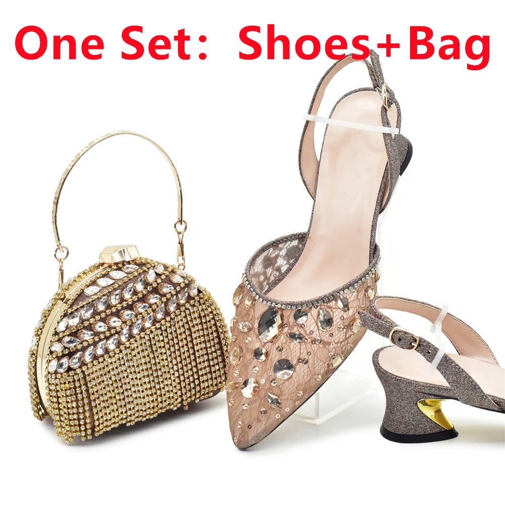 Gold Ladies Church Shoes Women Church Fashion Shoes-675 Gold