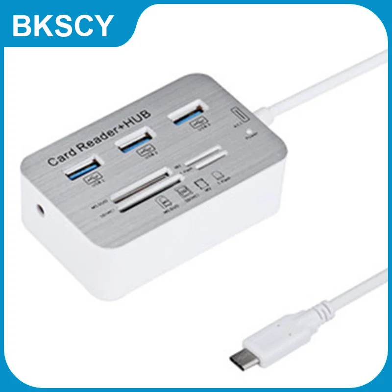 

Адаптер-концентратор с портом USB 3,1 на USB 3,0 для Macbook, ПК, ноутбука, SD/TF/M2/MS, кардридер, адаптер для Windows XP 7 Macbook