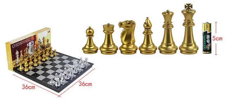 Xadrez medieval situado com elevada qualidade de xadrez 32 Gold Silver as  peças de xadrez Placa magnética de xadrez jogos figura define Szachy  Ortográfico - China Jogo de tabuleiro e Game preço